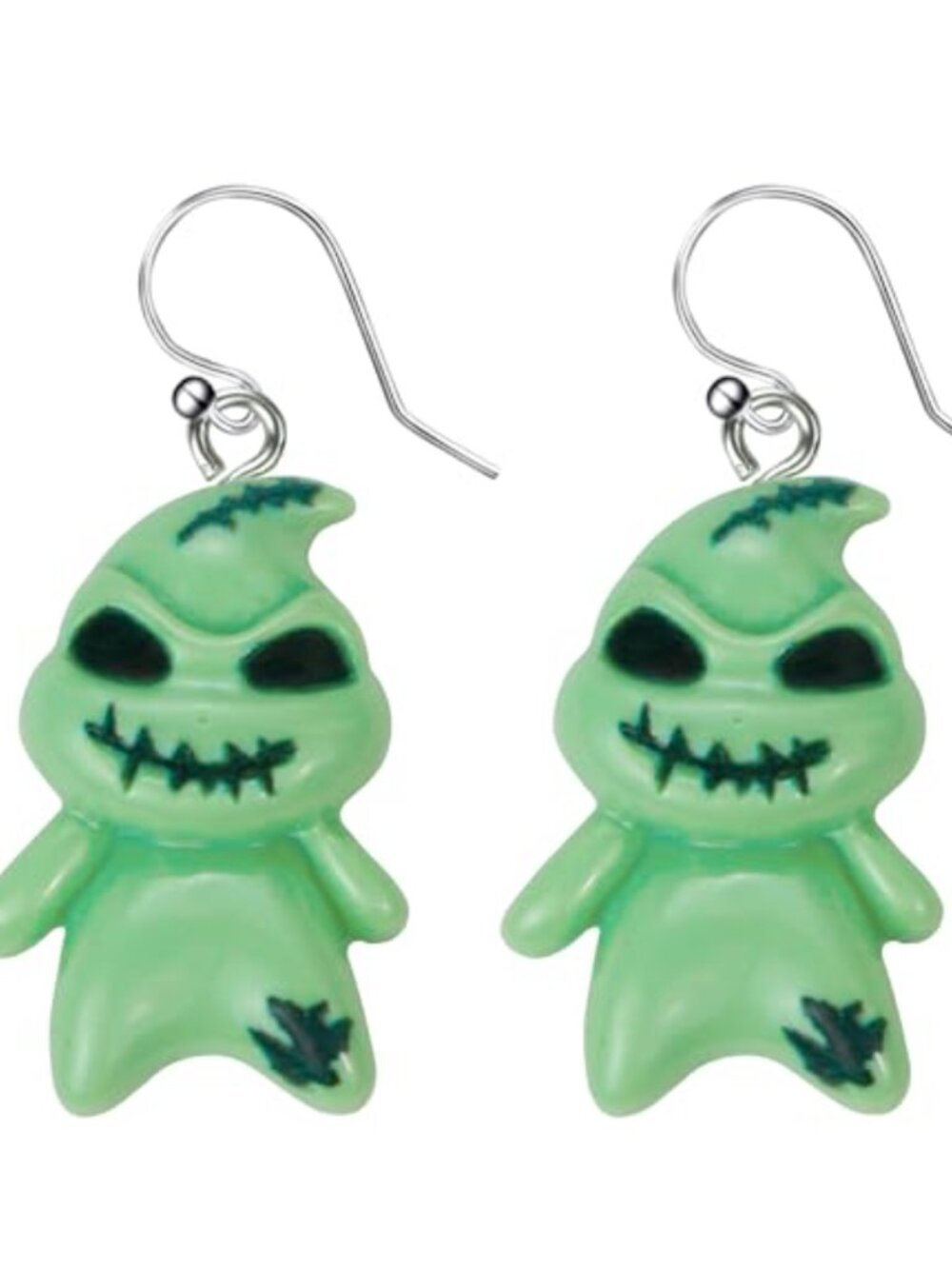 Halloween Ghost Earrings Acrylic Stainless Steel Studs Women